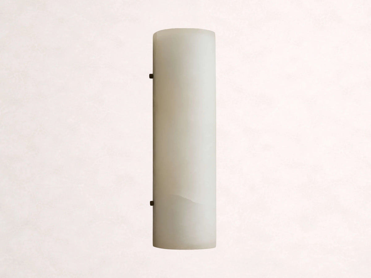 Chayla Alabaster Stone Sconce 12-Inch18-Inchh