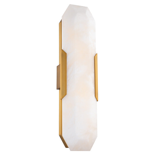 Obelisk Alabaster Wall Sconce