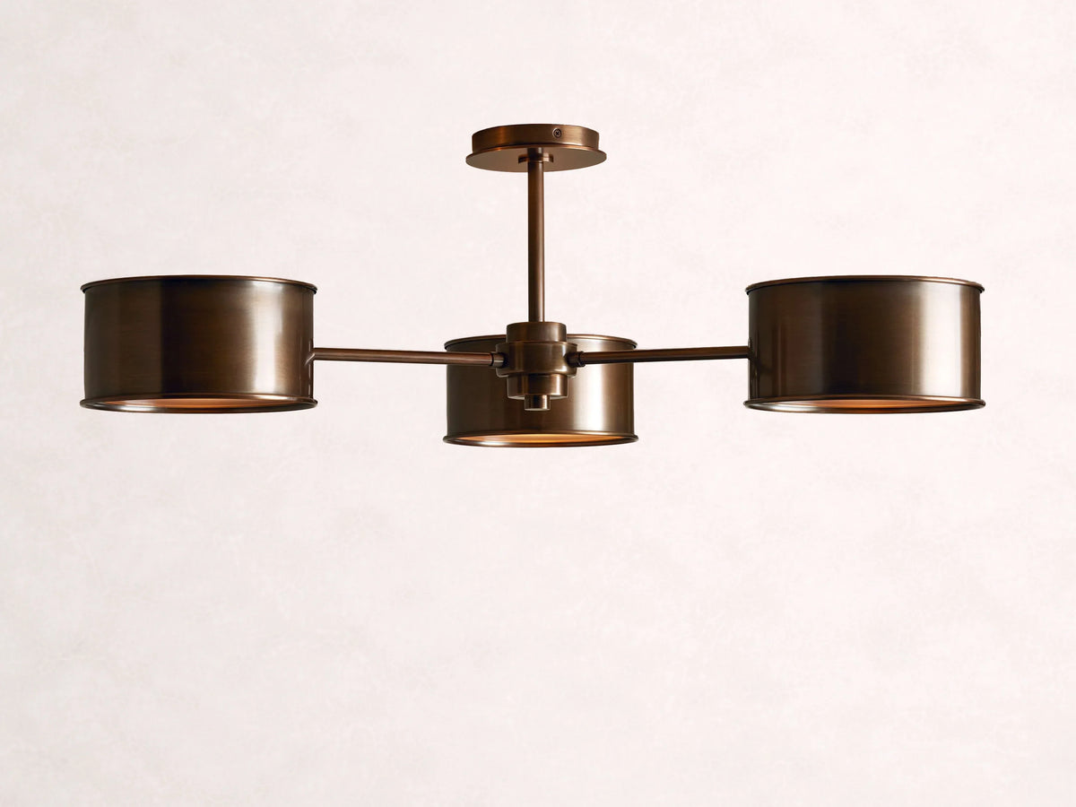 Daphne Metal Flush Mount