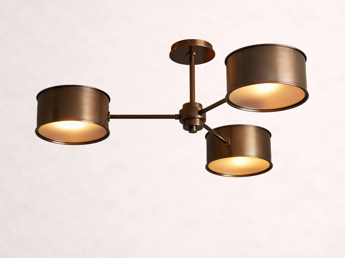 Daphne Metal Flush Mount