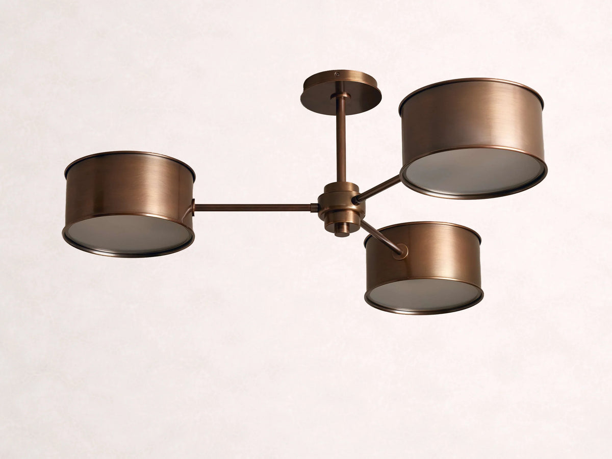 Daphne Metal Flush Mount