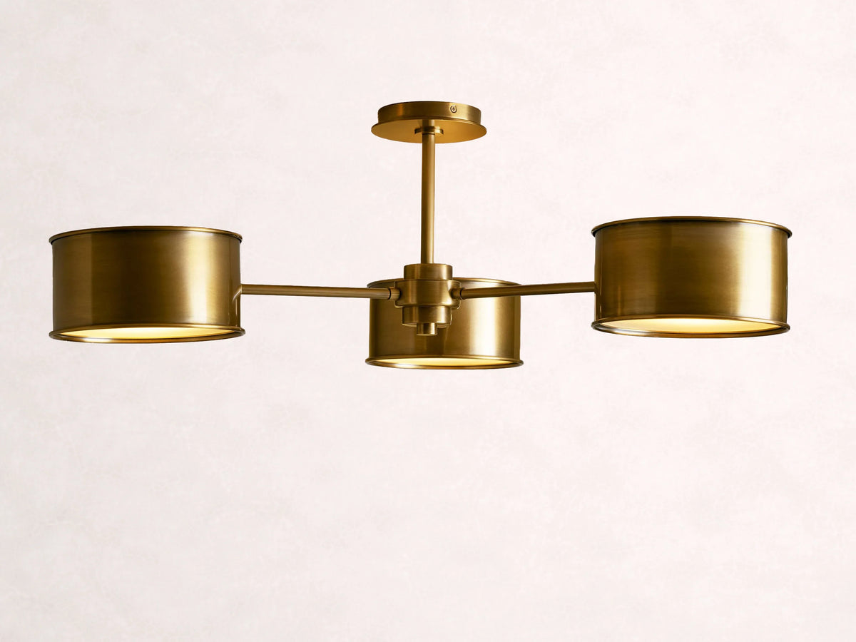 Daphne Metal Flush Mount
