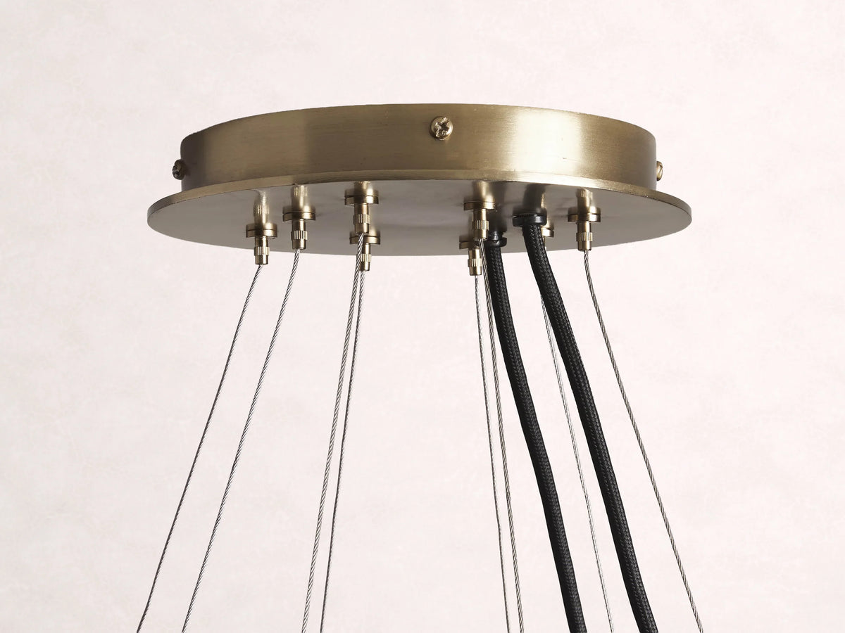 Jeunet 2-Tier Round Chandelier