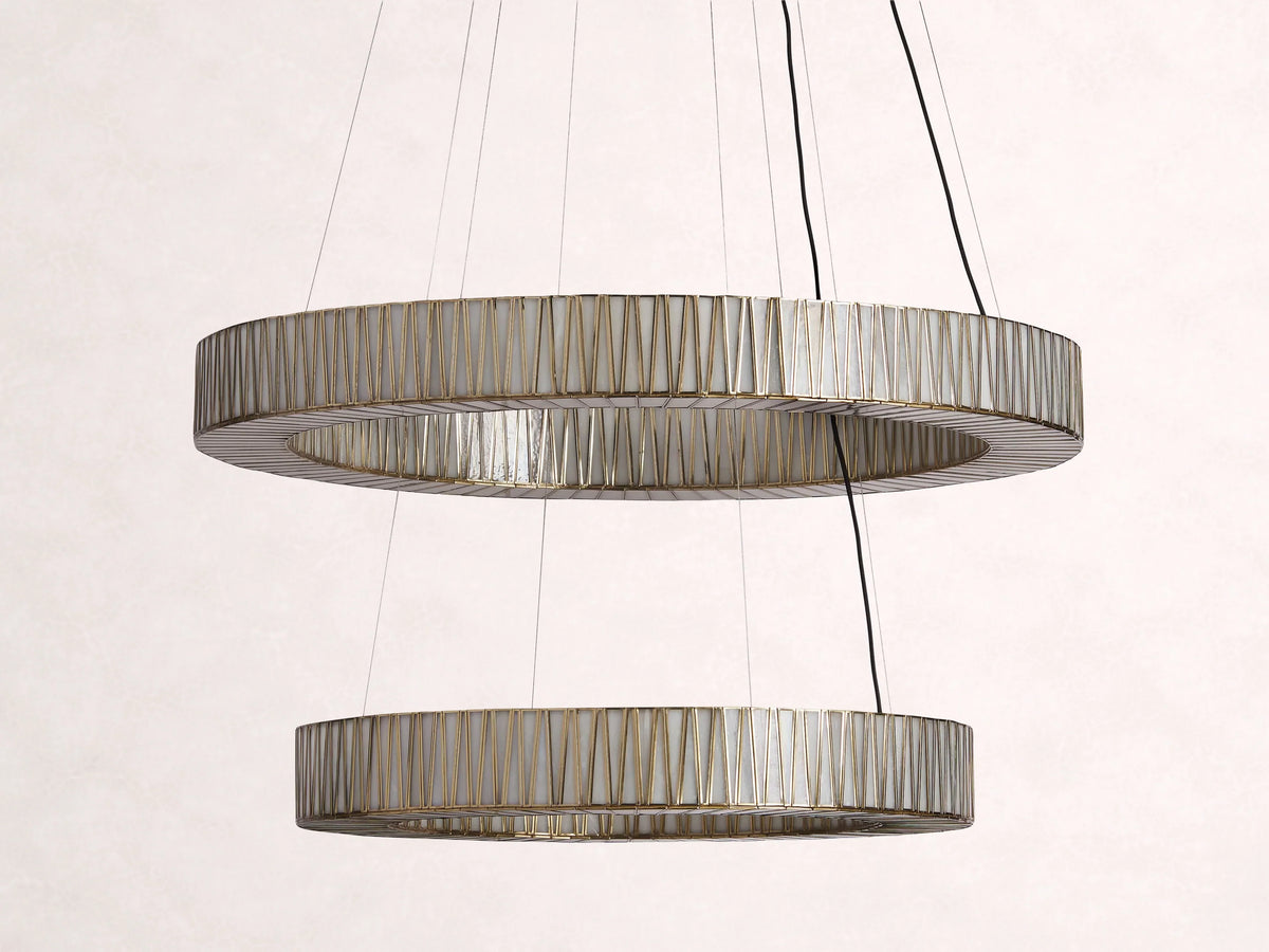 Jeunet 2-Tier Round Chandelier
