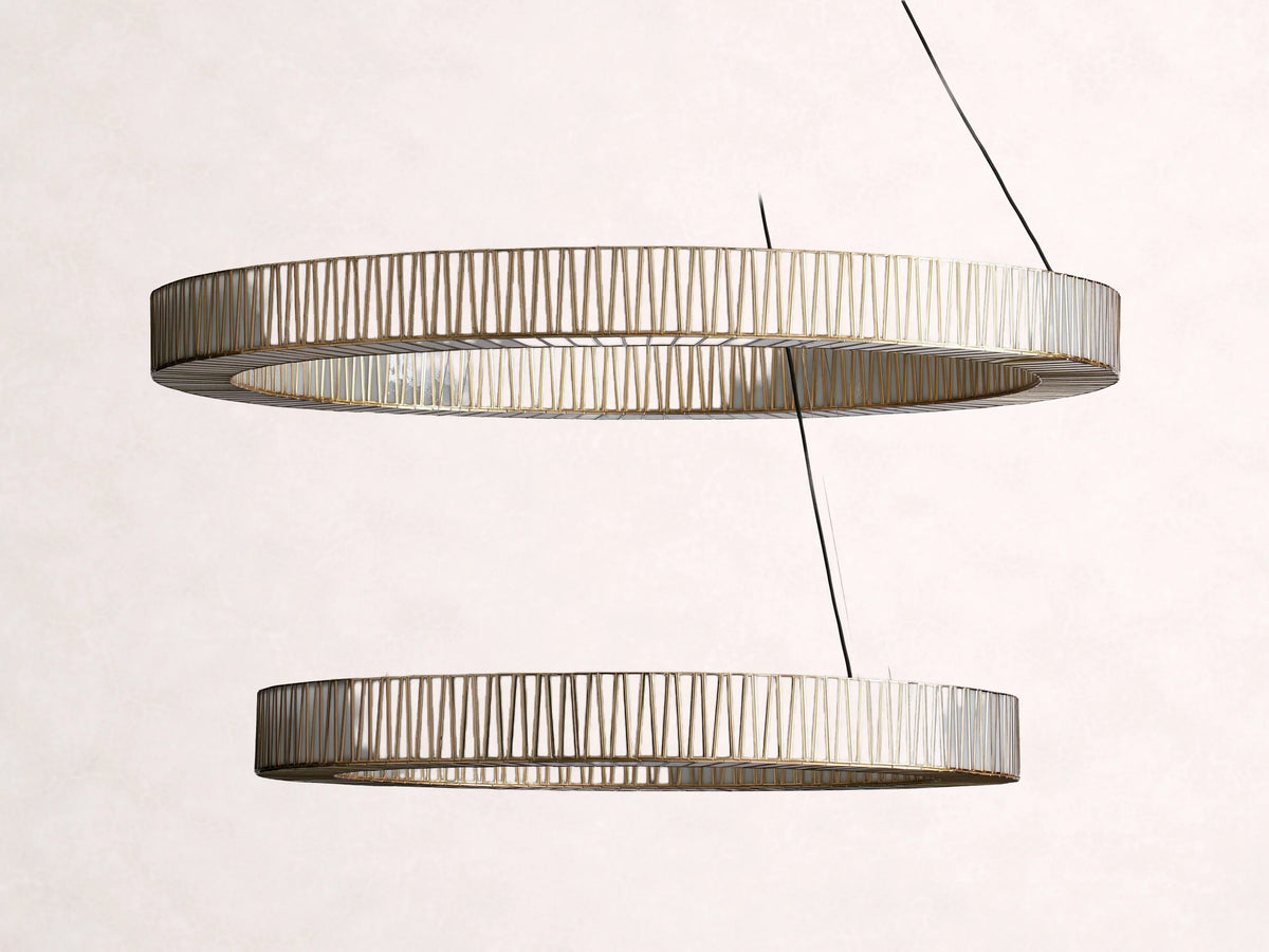Jeunet 2-Tier Round Chandelier