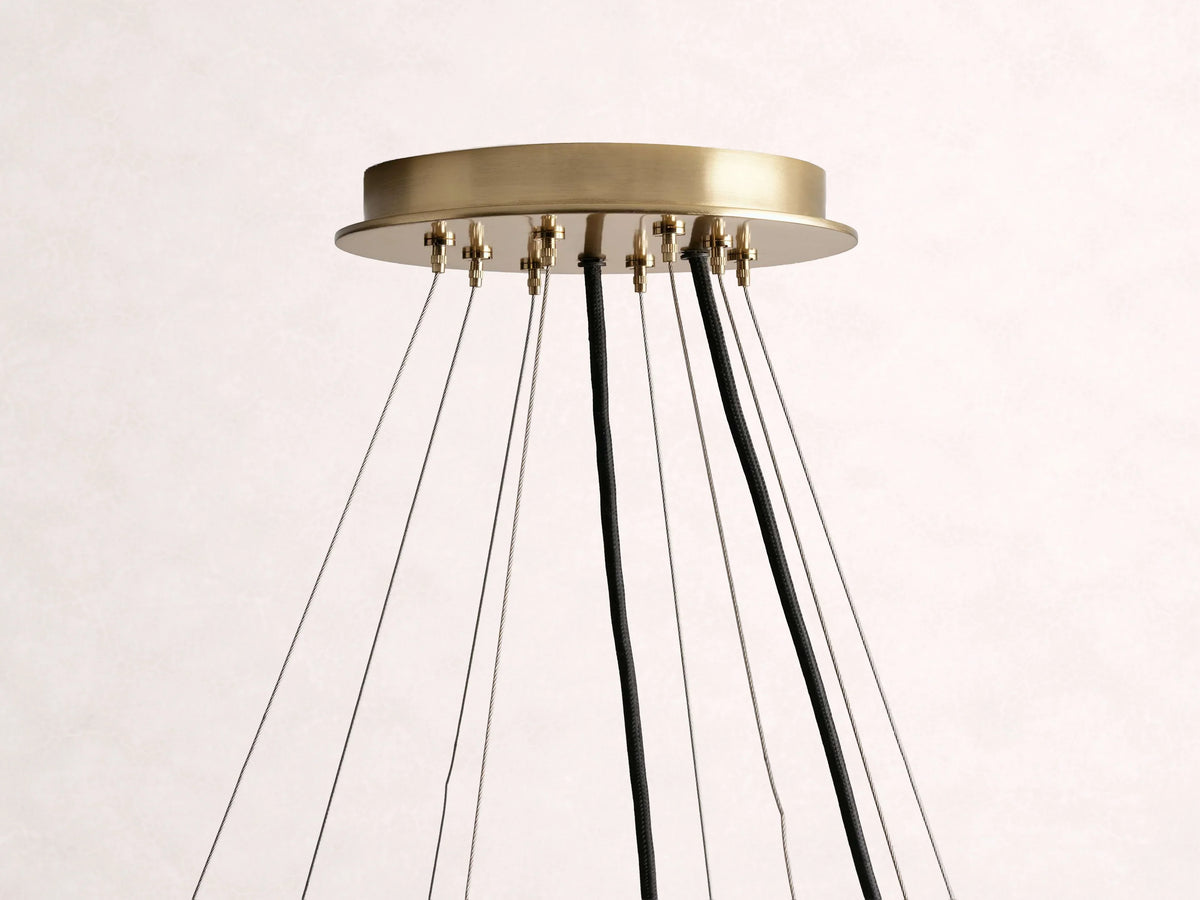 Jeunet 2-Tier Round Chandelier