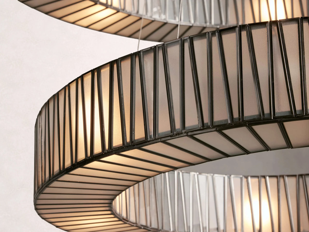 Jeunet 2-Tier Round Chandelier