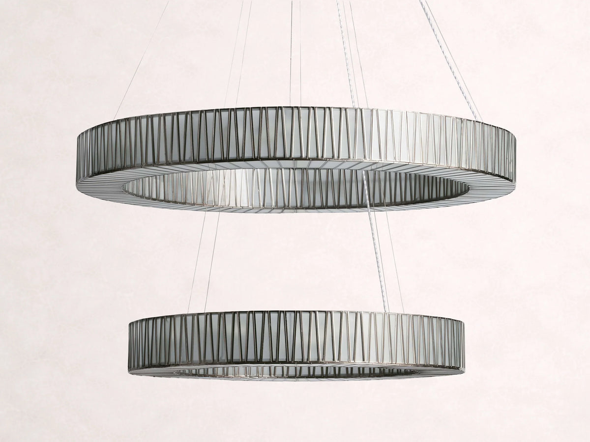 Jeunet 2-Tier Round Chandelier