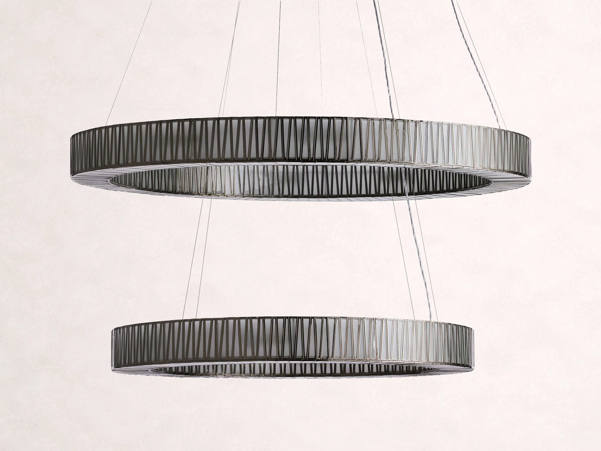 Jeunet 2-Tier Round Chandelier