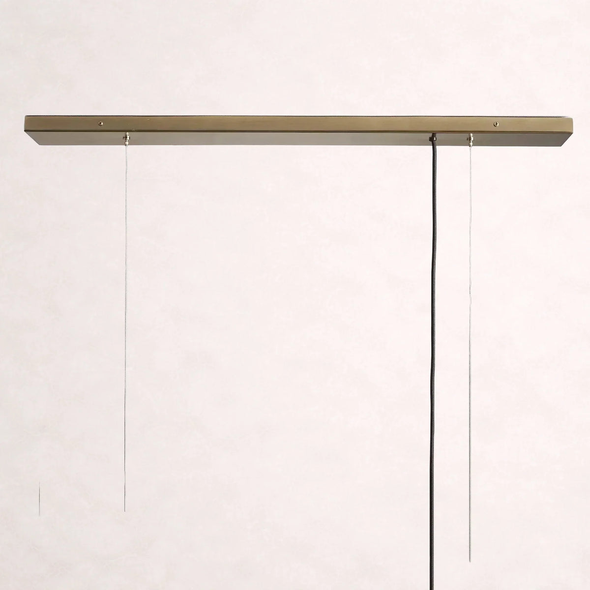 Art Glass Jeunet Rectangular Chandelier