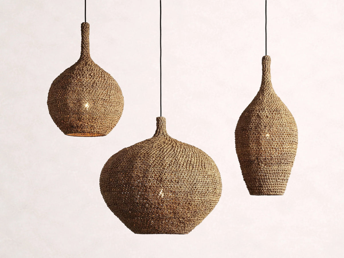 Canela Natural Rope 26-InchPendant
