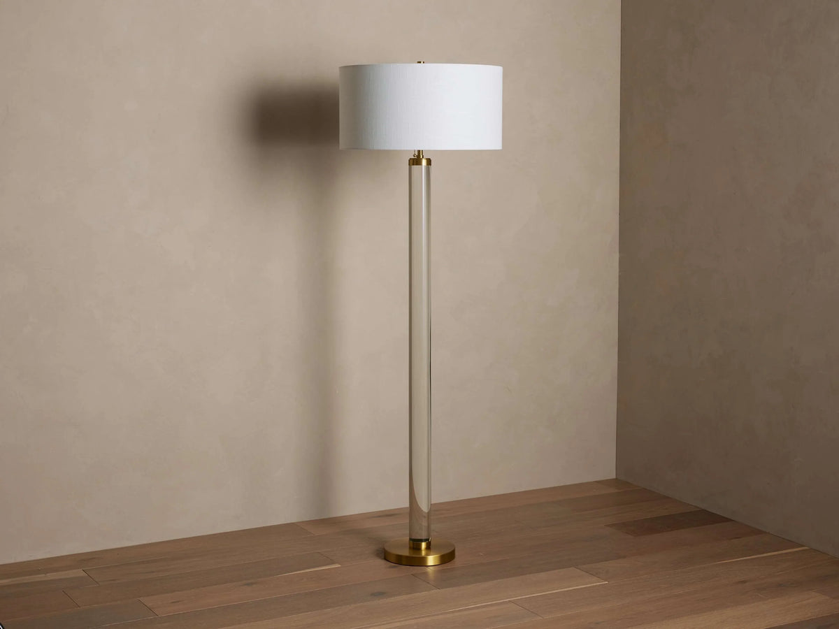Linden Crystal Floor Lamp