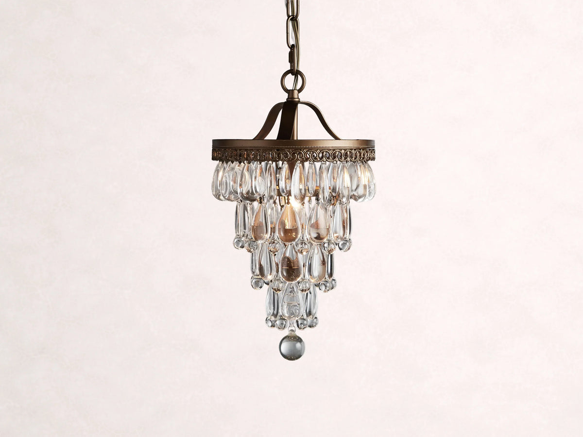 Anabella Crystal Pendant 9-Inch