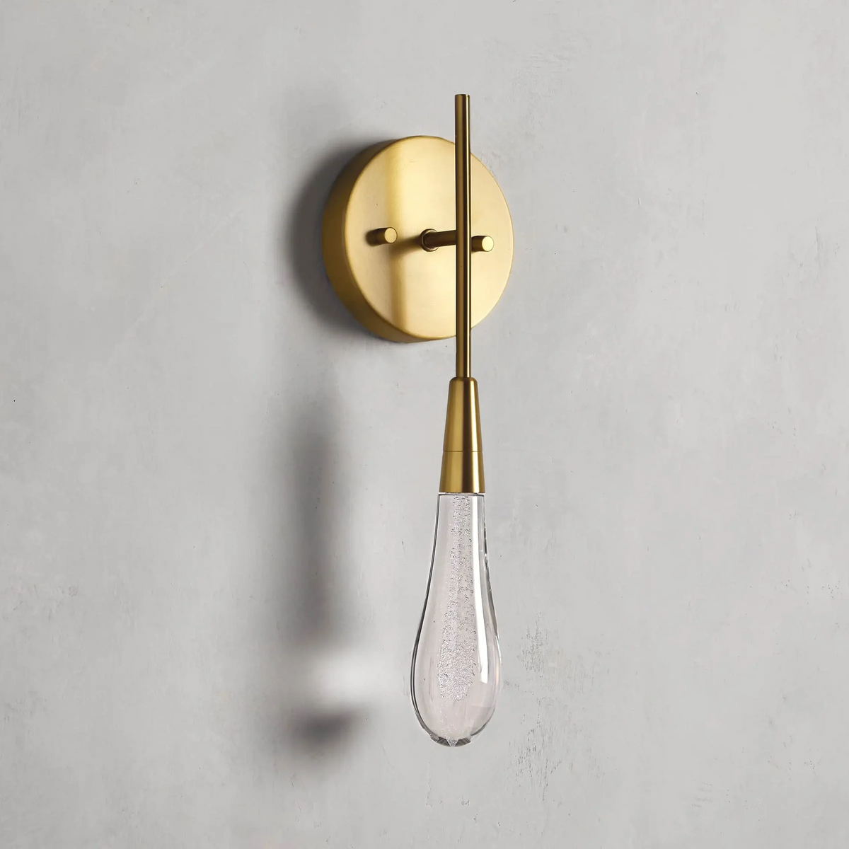 Soltaire Crystal Wall Sconce 5-Inchw