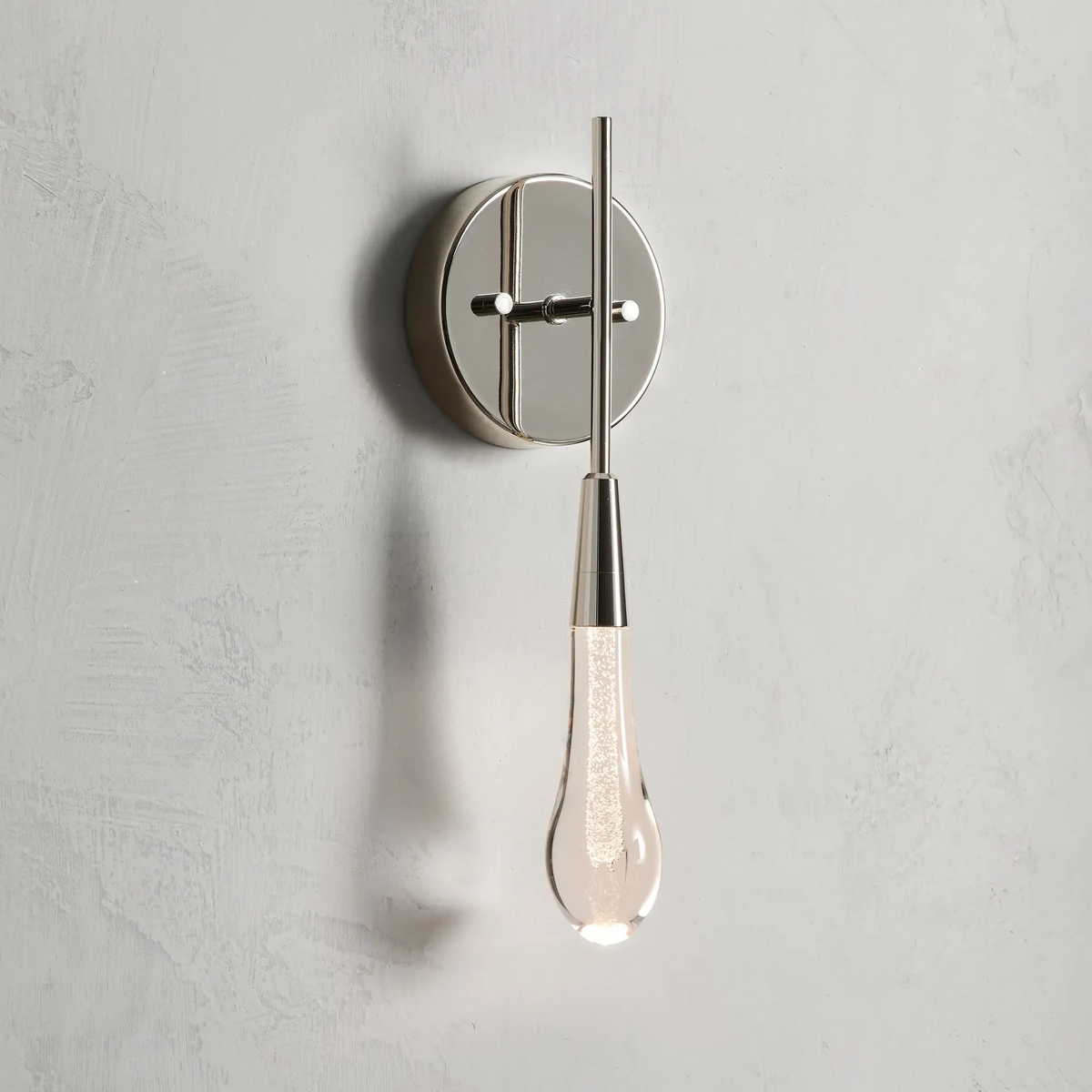 Soltaire Crystal Wall Sconce 5-Inchw