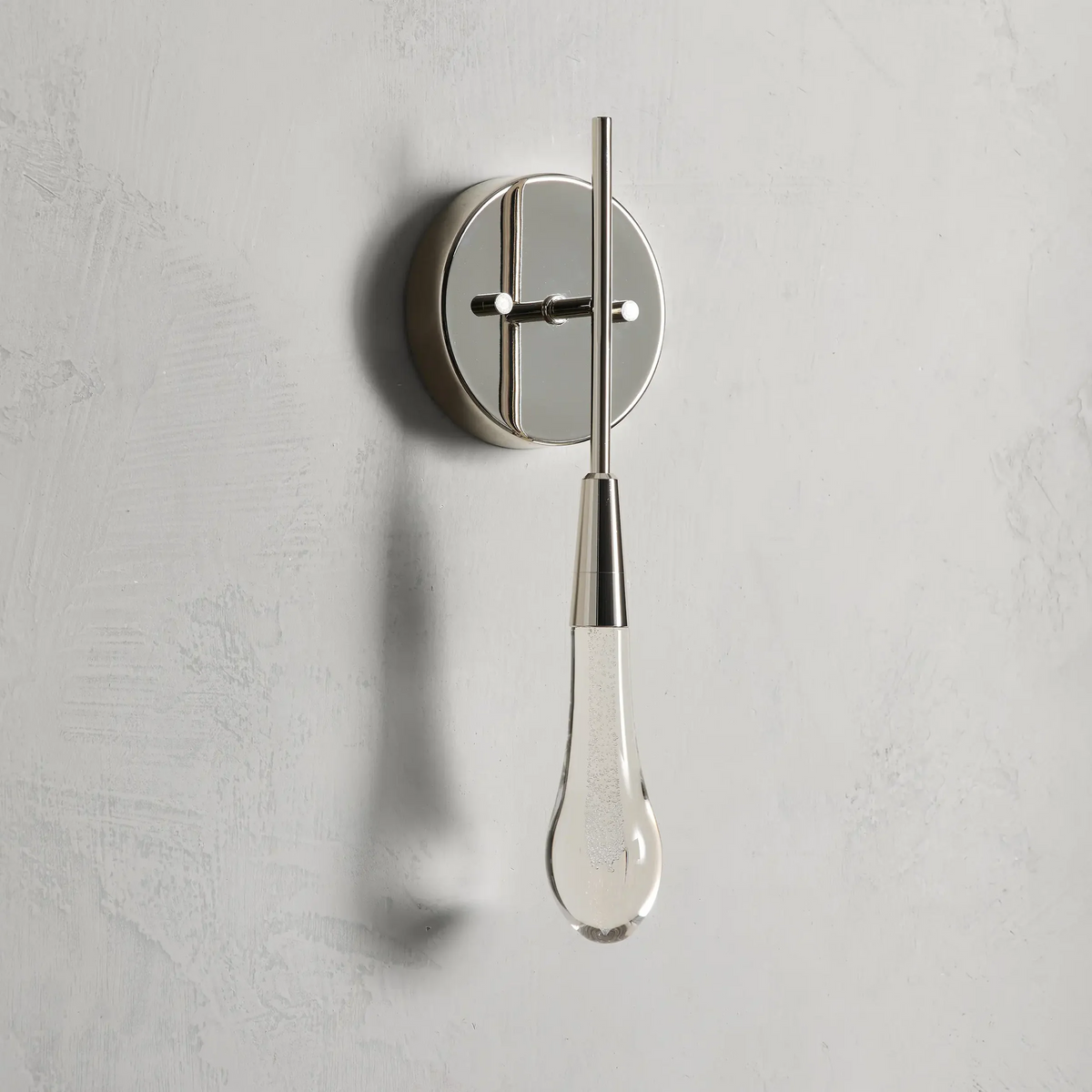 Soltaire Crystal Wall Sconce 5-Inchw