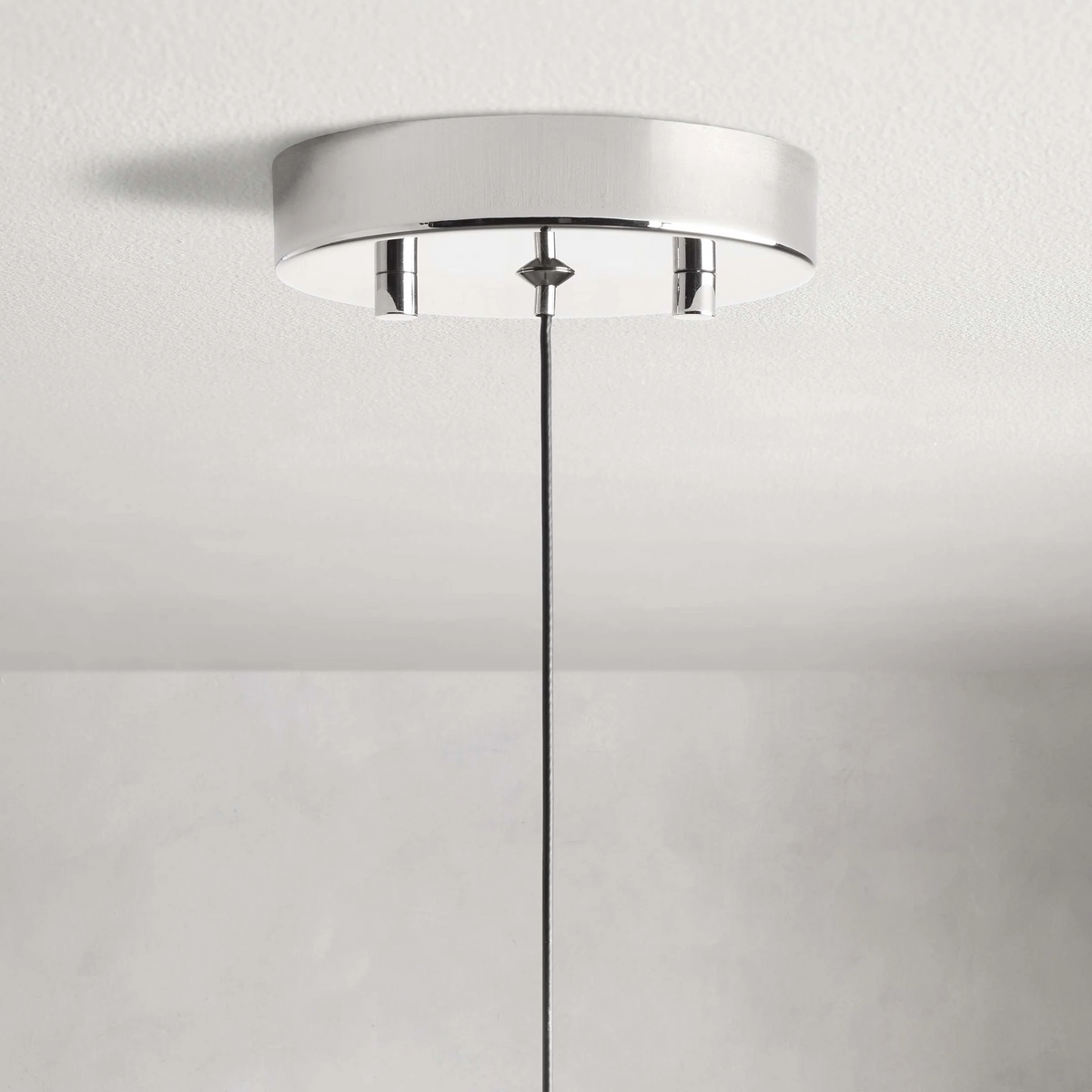 Soltaire Crystal Pendant 1 Light 2 Lights