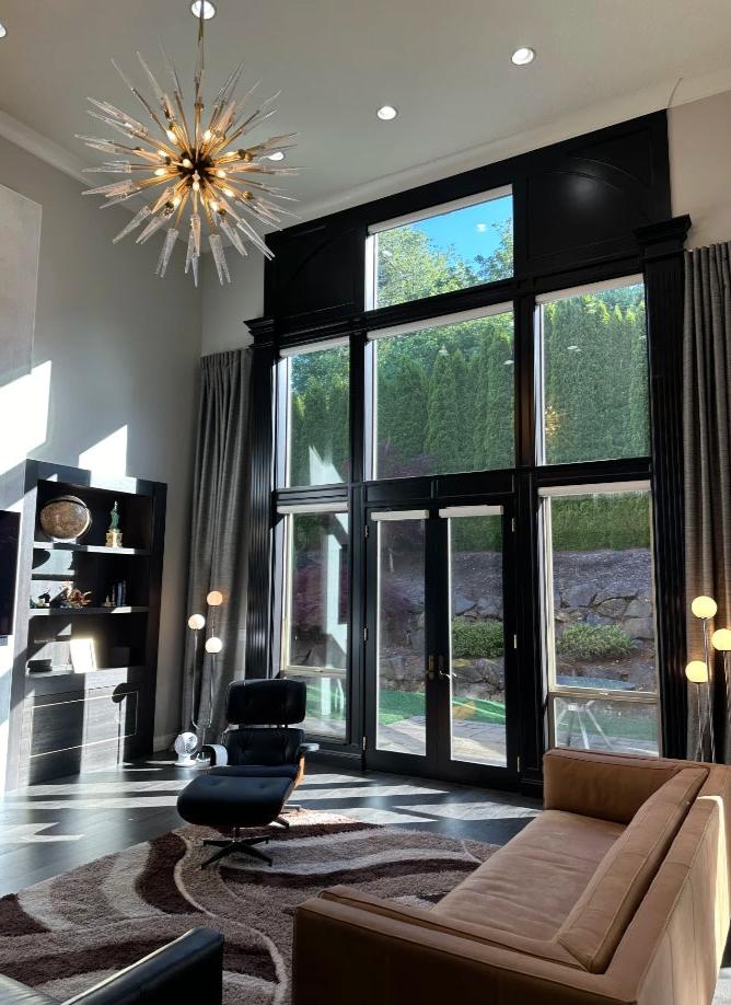 Modern Sputnik Sphere Crystal Chandelier for Low-Ceiling
