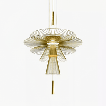 Golden Radiance Chandelier
