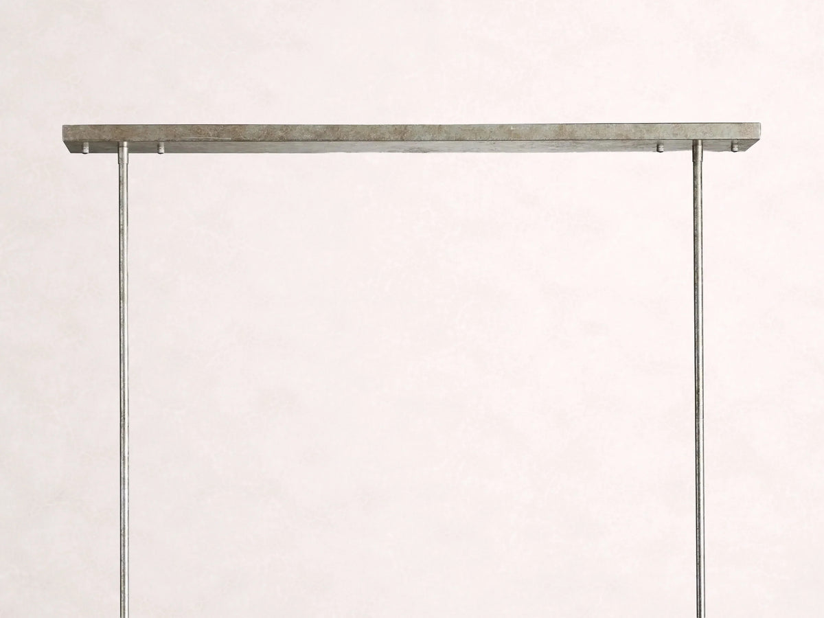 Cameron Rectangular Alabaster Chandelier