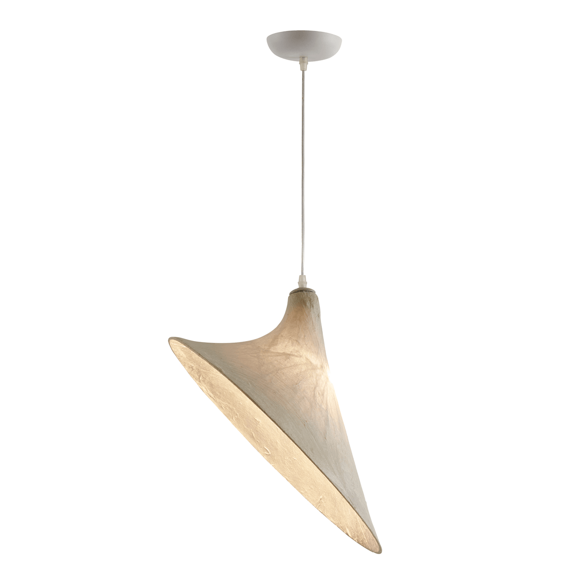 Lunaris Drift Silk Pendant Lamp