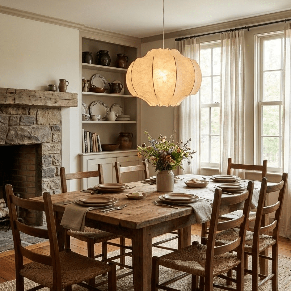 Lunara Silk Bloom Pendant Lamp