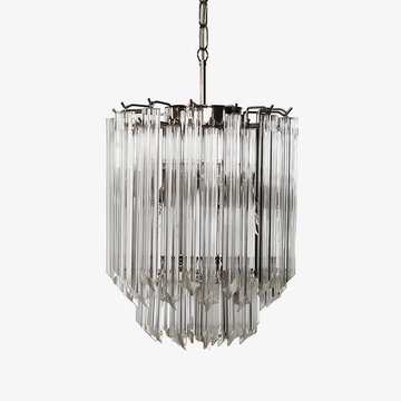 Transparant Murano Prism Chandelier