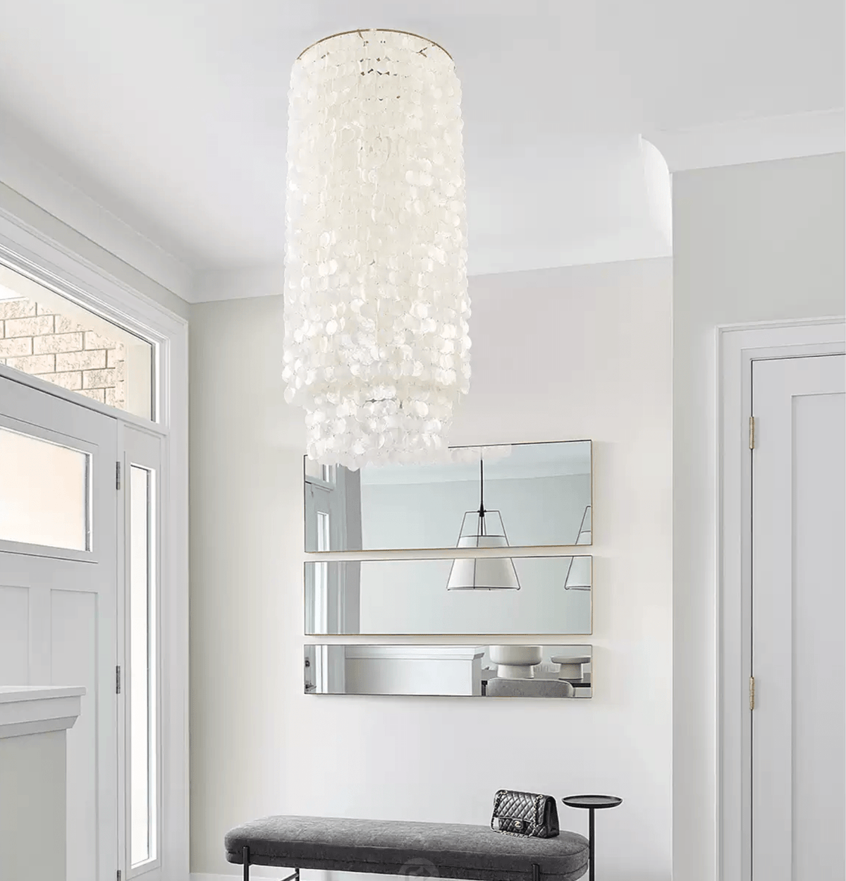 Capelia Column Chandelier