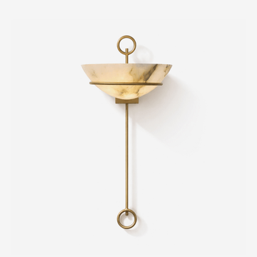 Tether Alabaster Wall Sconce
