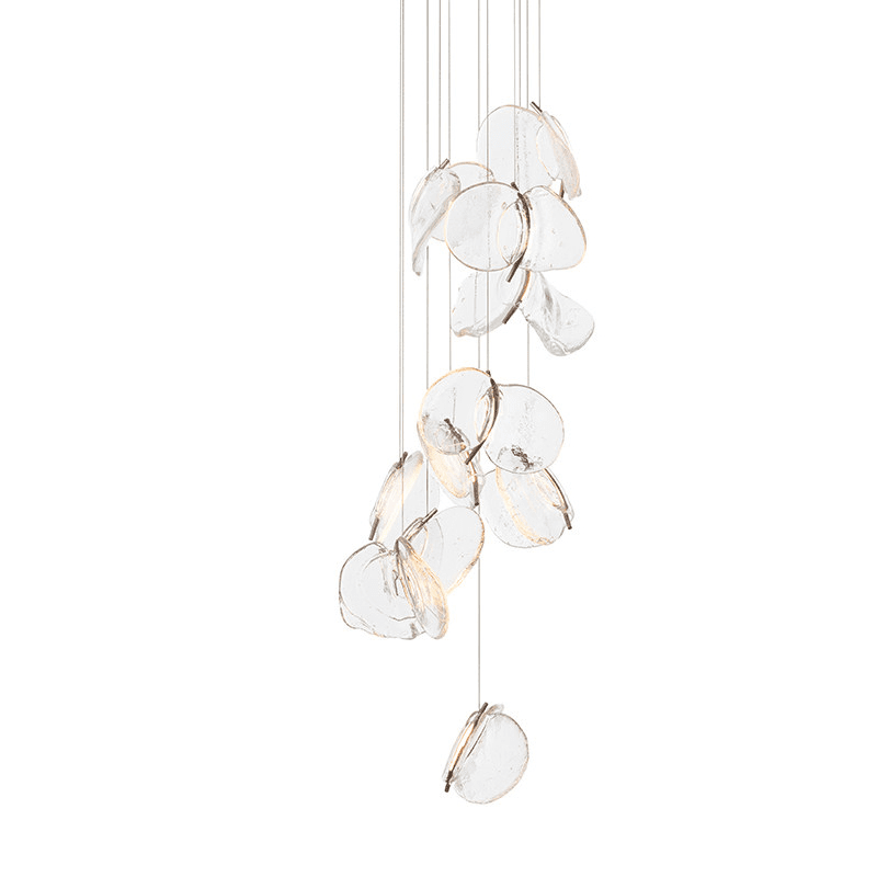 Luminous Glass Petals Pendant Lamp