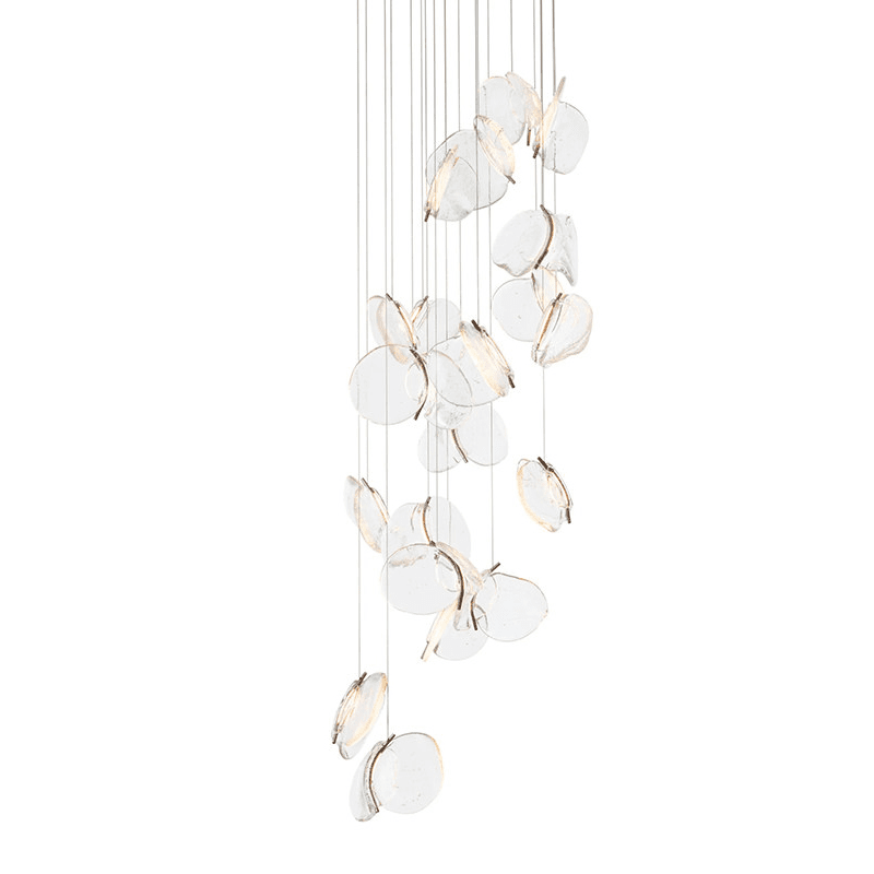 Luminous Glass Petals Pendant Lamp