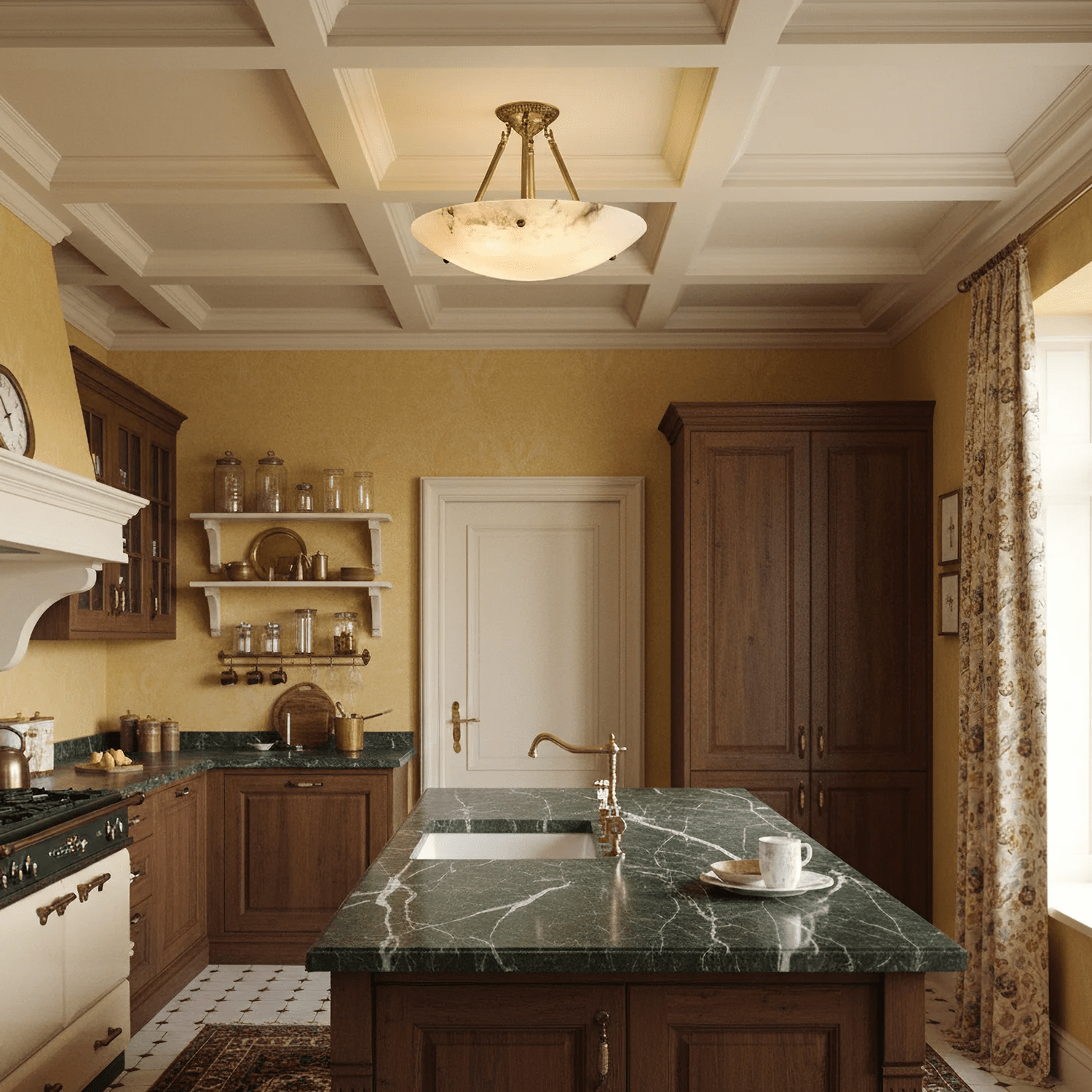 Calyra Alabaster Ceiling Light - Vakkerlight