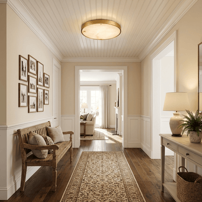 Calista Alabaster Ceiling Light - Vakkerlight