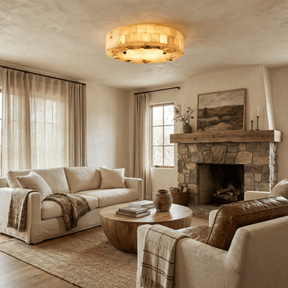 Luriel Alabaster Ceiling Light - Vakkerlight