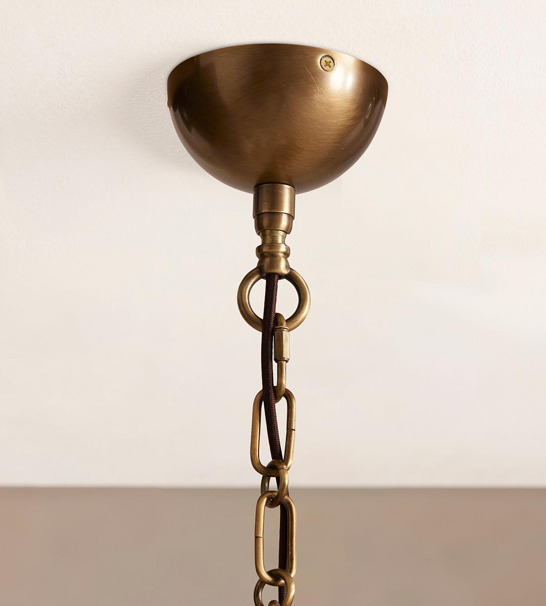 Iona Glass Chandelier 25-Inchw