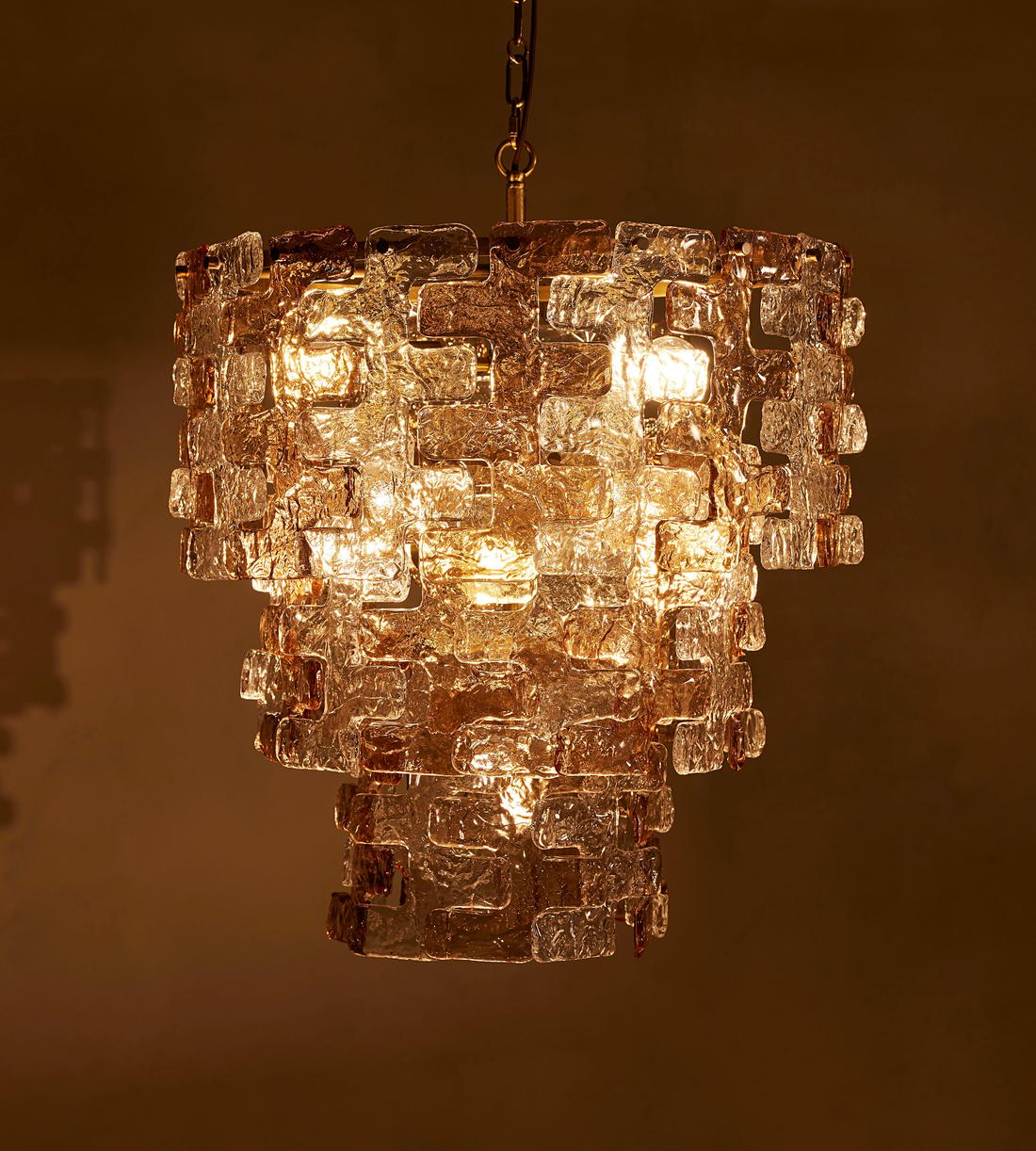 Iona Glass Chandelier 25-Inchw