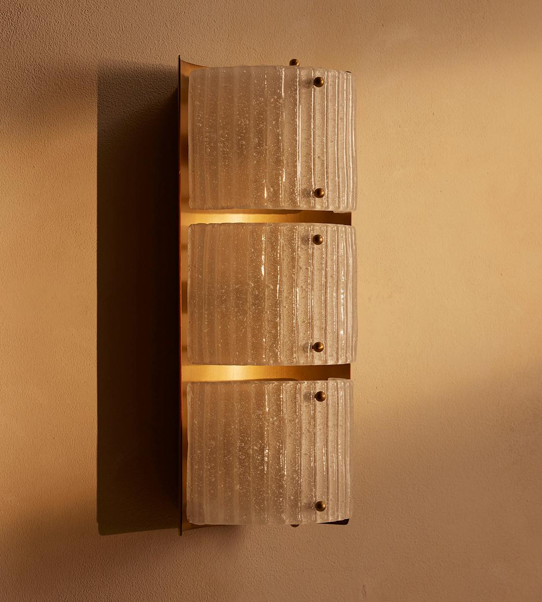 Bronte Glass Wall Light 18-Inchh