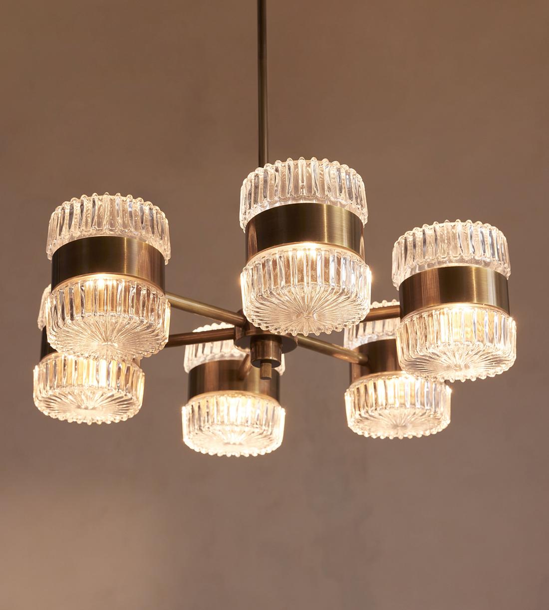 Renato Glass Chandelier