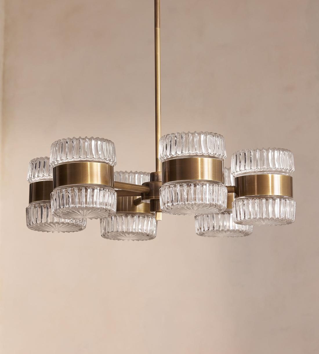 Renato Glass Chandelier