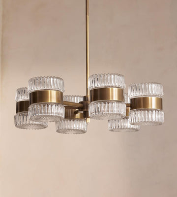 Renato Glass Chandelier