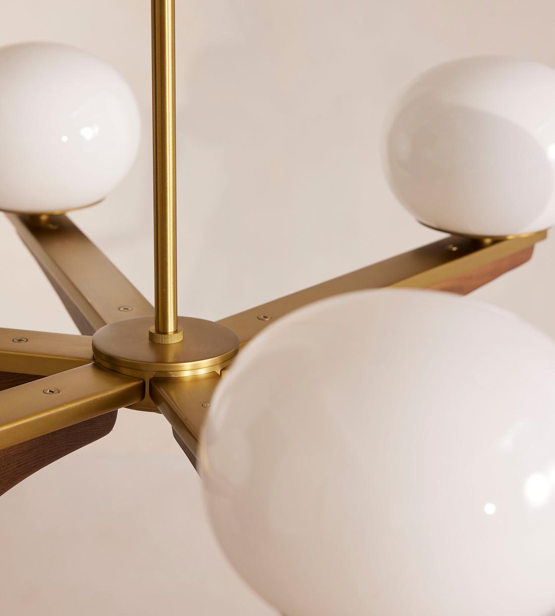 Demarco Glass Chandelier 31-Inchw