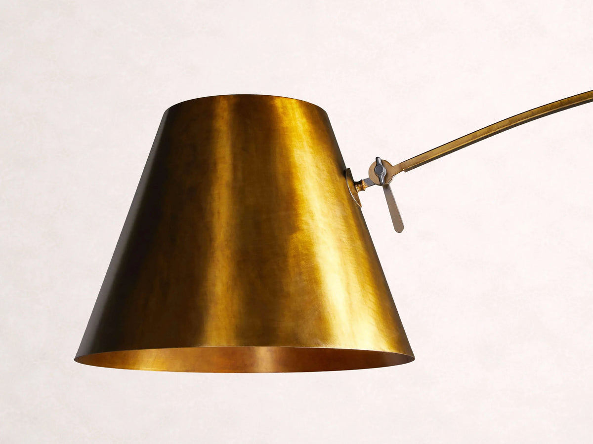Arcadia Bronze Arc Floor Lamp