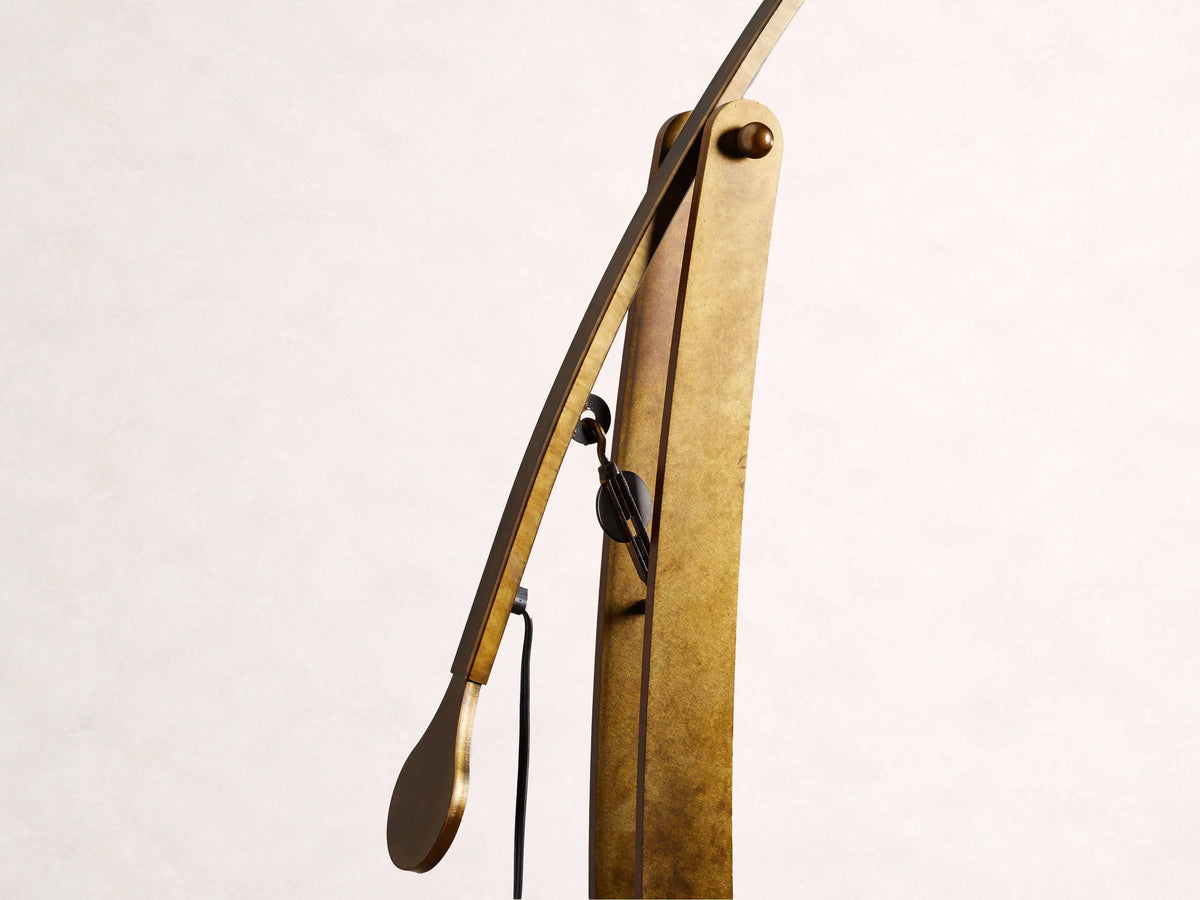 Arcadia Bronze Arc Floor Lamp
