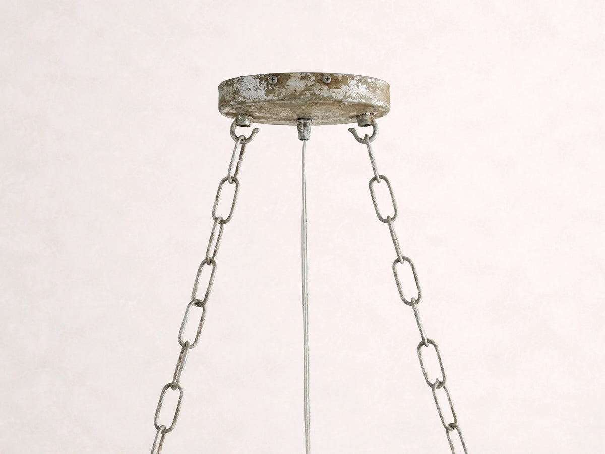 Fiore Crown Chandelier 32"