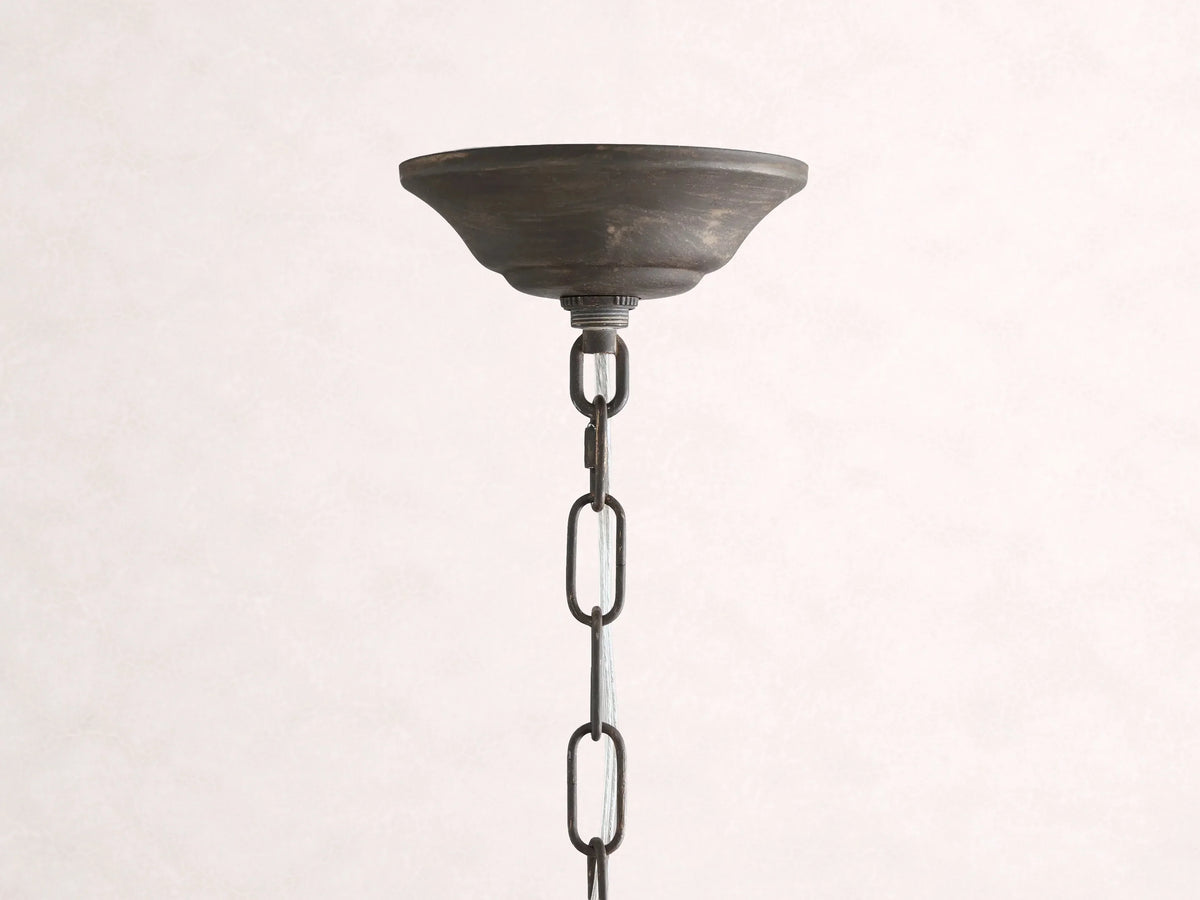 Fiore Crown Chandelier 32"
