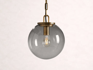 Wescott Globe Pendant with Chain