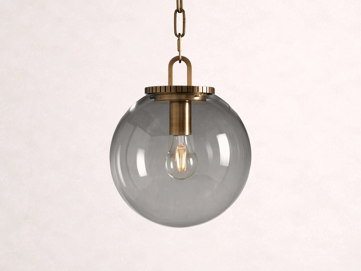 Wescott Globe Pendant with Chain