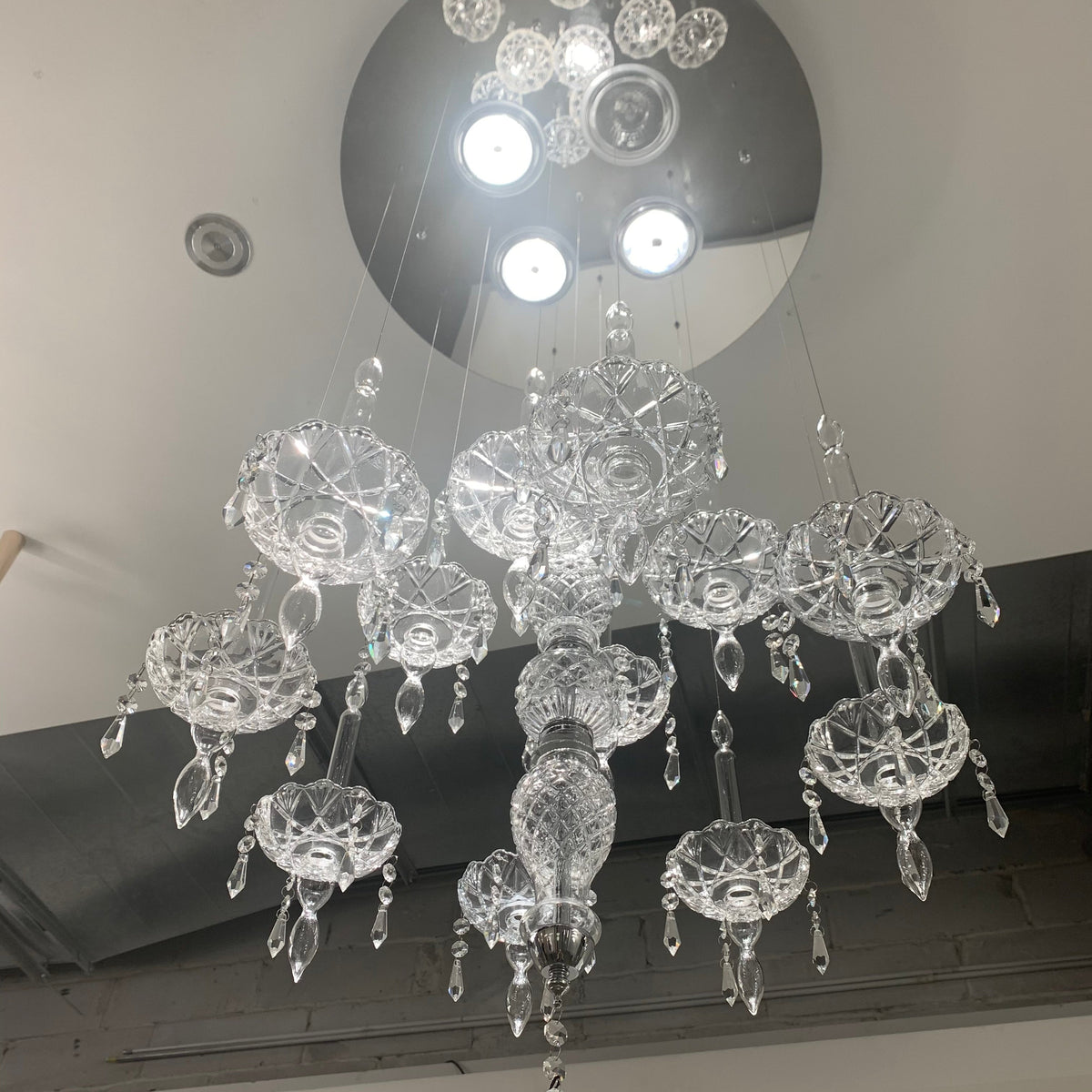 Modern Art Floating Chandelier for Living Room / foyer / hotel