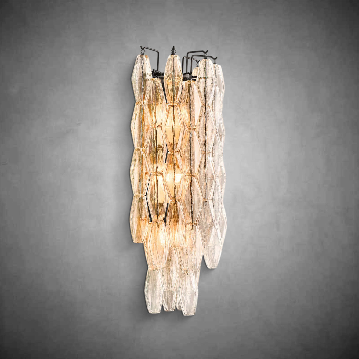 Chiaravalle Glass Grand Wall Sconce