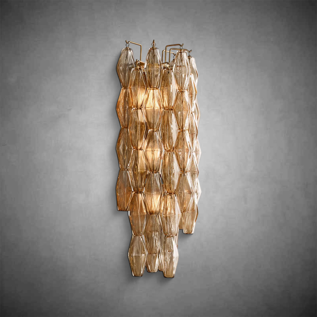 Chiaravalle Glass Grand Wall Sconce